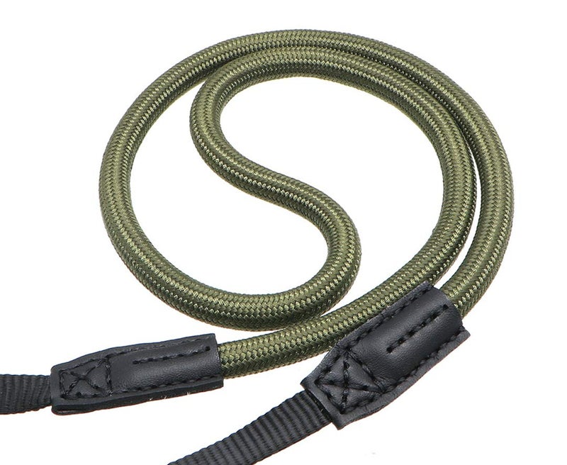 HITHUT Quick Release Camera Neck Strap Shoulder Strap Belt for Mirrorless Digital Cameras Climbing Rope with Quick Release QD Loops Connector with O-Ring Adjustable Length 30-53inch Green - Image 1
